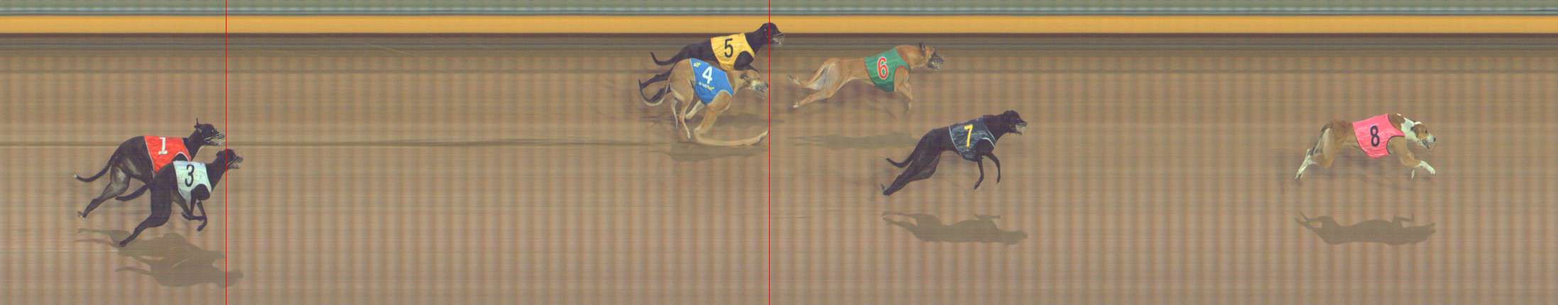 Race result finish photo